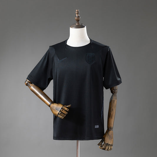 Camisola Noruega 2026 Alternativa Preta Versão Adepto