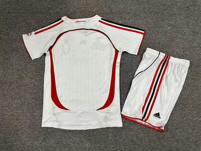 Kit Criança AC Milan 2006-07 Alternativo Final UCL