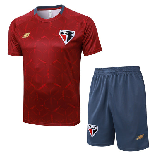 Kit Treino Camisola São Paulo FC 2025-26