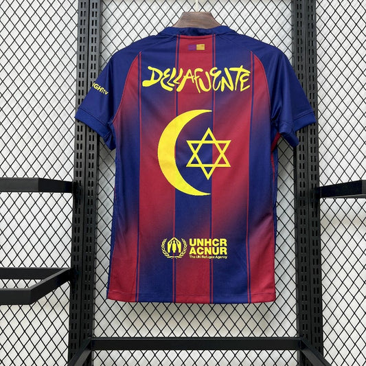Camisola FC Barcelona 2025-26 Edição Dellafuente Versão Adepto