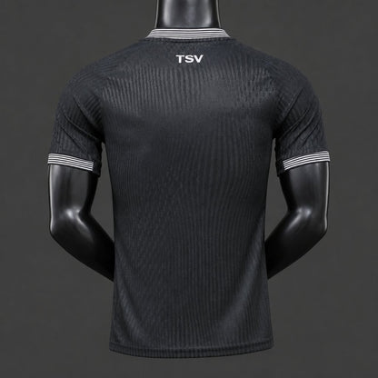 Camisola Bayer 04 Leverkusen 2026-27 Alternativa Preta Versão Jogador