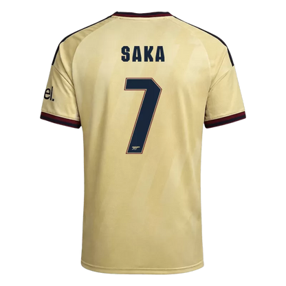 Camisola ARS 2026-27 Alternativa Amarela UCL Versão Adepto SAKA #7