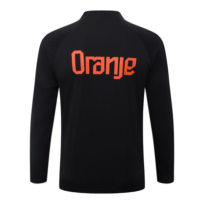Fato de Treino Paises Baixos 2026 - Camisola com Fecho