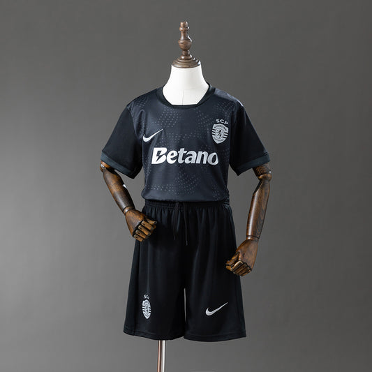 Kit Criança SCP 2025-26 Alternativo Preto