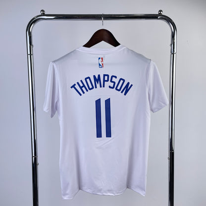 Tshirt NBA Golden State Warriors Dri-Fit Thompson #11 Branca