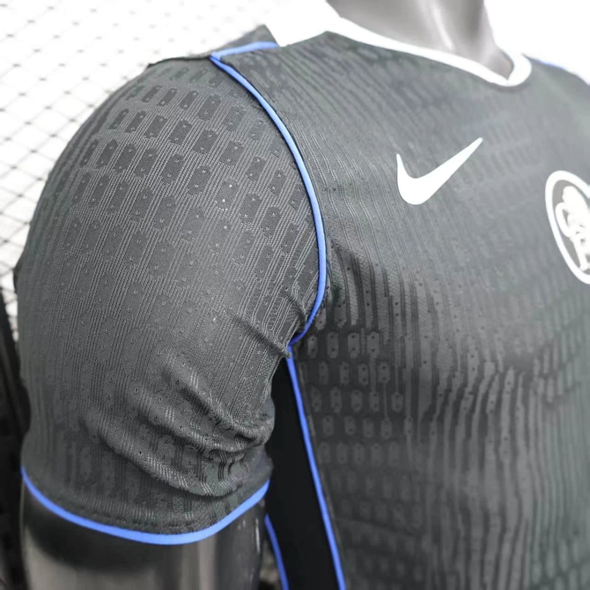 Camisola CHE 2025-26 Alternativa Preta Versão Jogador