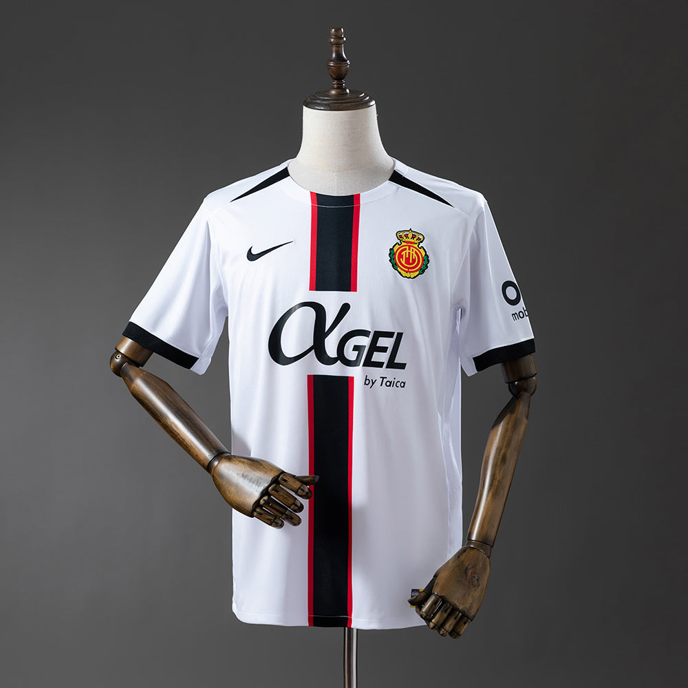 Camisola RCD Maiorca 2025-26 Alternativa Branca Versão Adepto