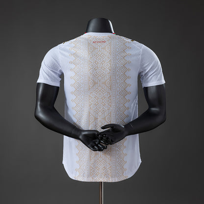 Camisola Marrocos 2026 Alternativa Branca Versão Jogador