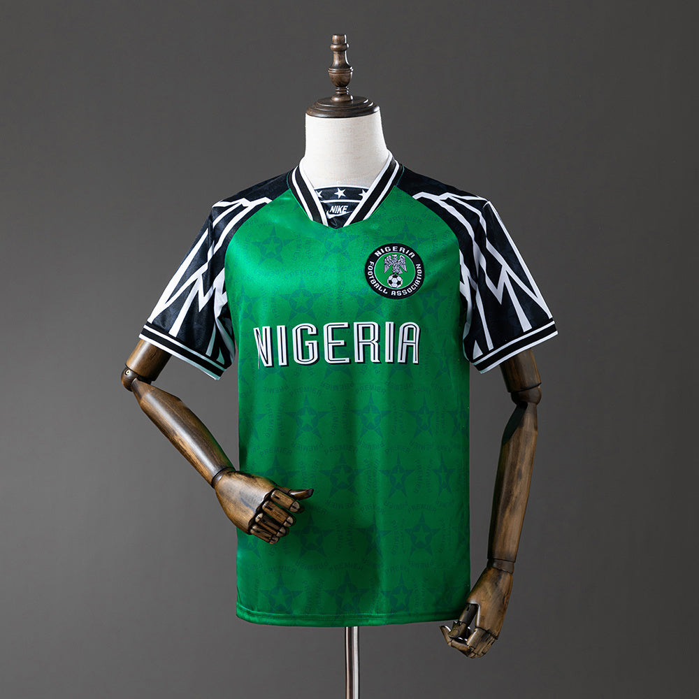 Camisola Nigeria 1995 Principal Versão Adepto