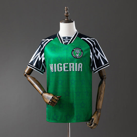 Camisola Nigeria 1995 Principal Versão Adepto
