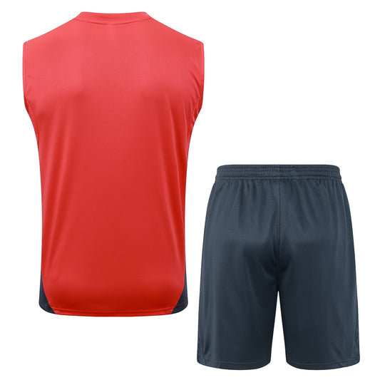 Kit Treino Manga Cava FC Bayern Munique 2025-26