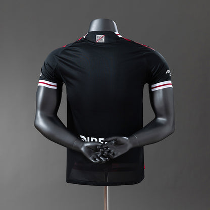 Camisola CA River Plate 2025-26 Alternativa Riscas CWC Versão Adepto