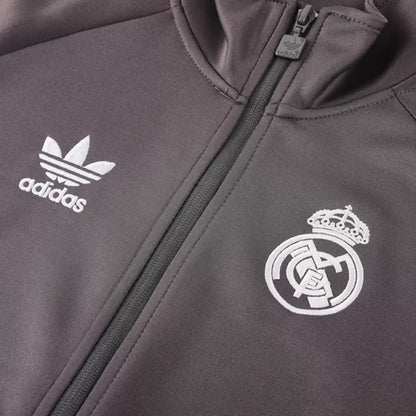 Fato de Treino Real Madrid CF 2024-25 - Casaco sem Capuz