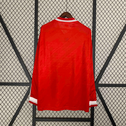 Camisola Manga Comprida M-United 1986-87 Principal