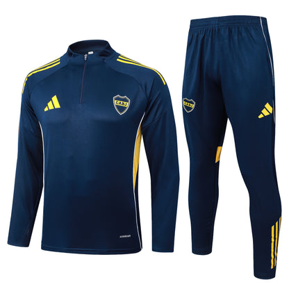 Fato de Treino CA Boca Juniors 2025-26 - Camisola com Fecho
