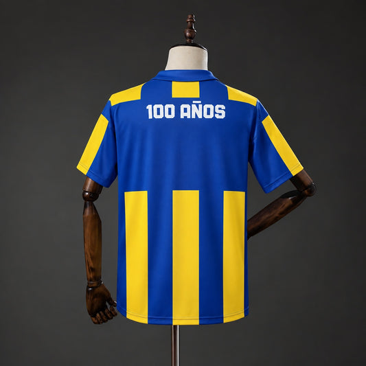 Camisola CA Rosario Central 1990-91 Principal Versão Adepto