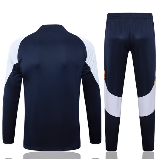 Fato de Treino Real Madrid CF 2024-25 - Camisola com Fecho