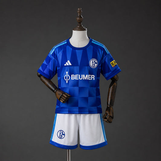 Kit Criança Schalke 04 2026-27 Principal