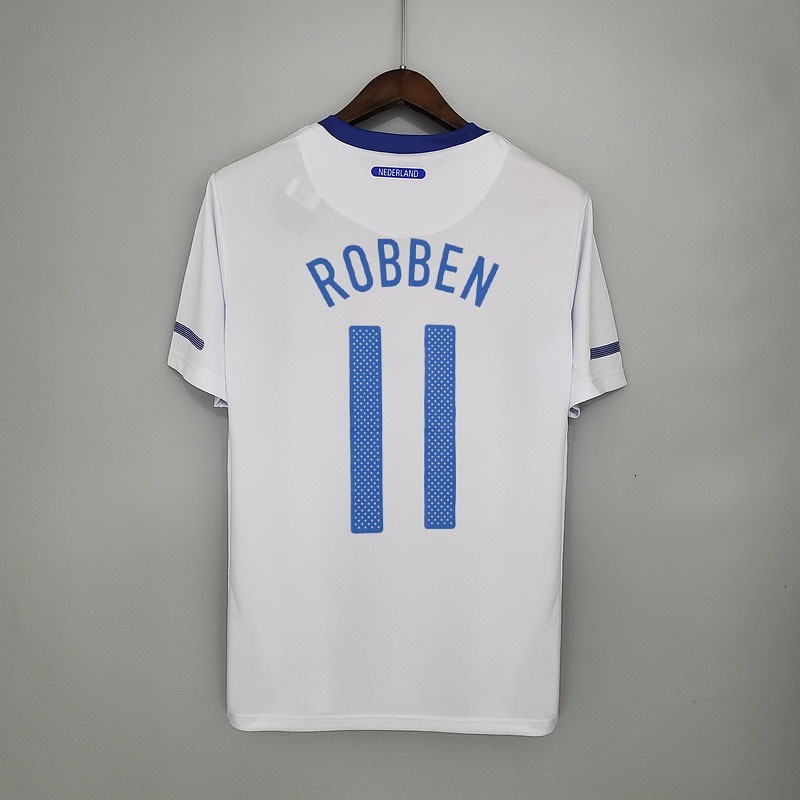 Camisola Paises Baixos 2010 Alternativa ROBBEN #11