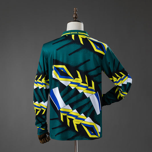 Camisola Manga Comprida Brasil 1994 Guarda-Redes Versão Adepto