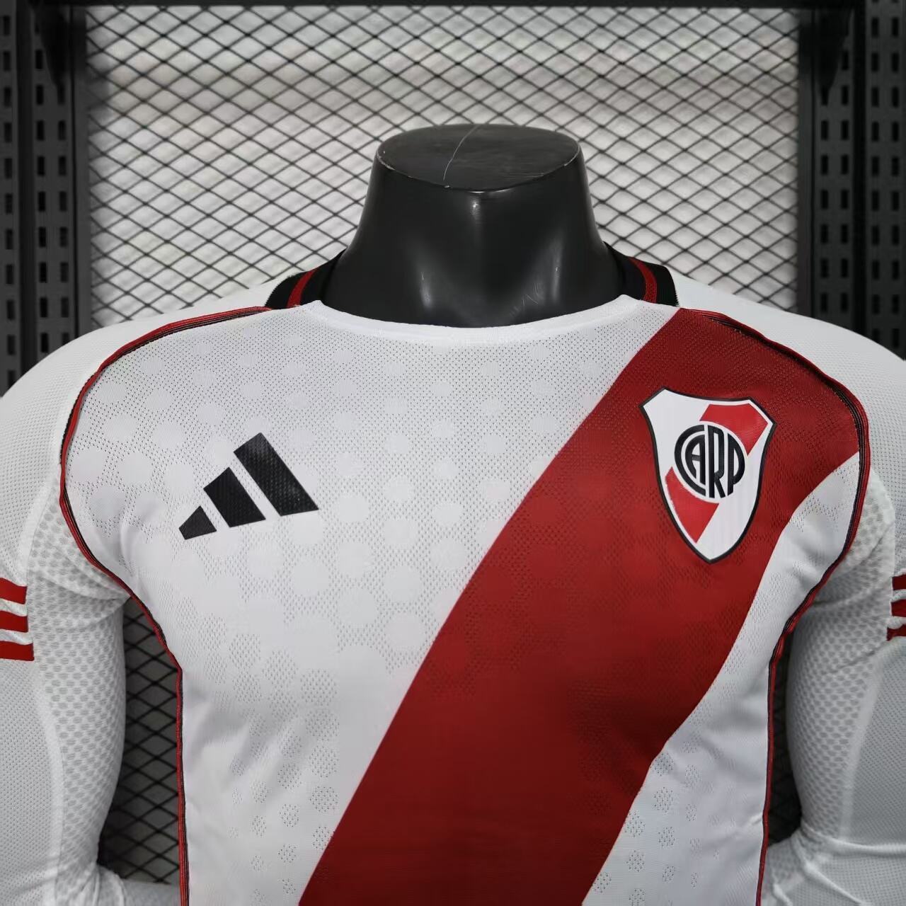 Camisola Manga Comprida CA River Plate 2025-26 Principal Versão Jogador