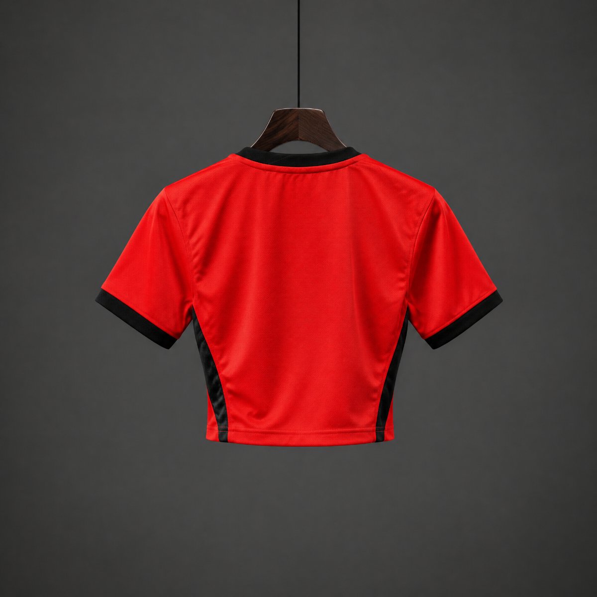 Crop Top Mulher Atletico-MG 2026-27 Alternativo Vermelho