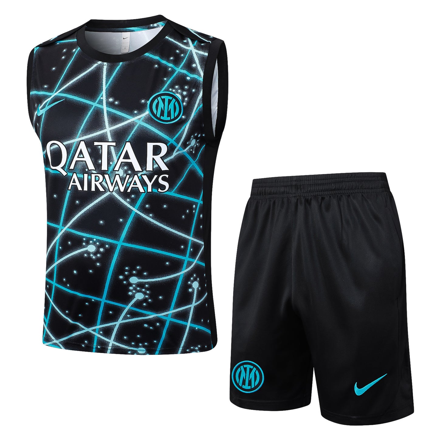 Kit Treino Manga Cava Inter Milão 2025-26