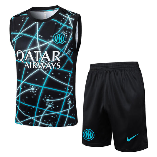 Kit Treino Manga Cava Inter Milão 2025-26