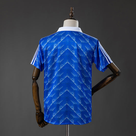 Camisola Karlsruher SC 1989-90 Principal Versão Adepto