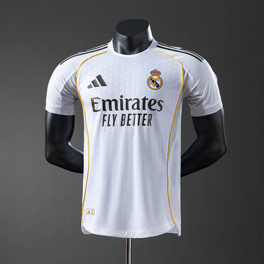 Camisola Real Madrid CF 2025-26 Principal Versão Adepto Jogador
