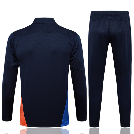 Fato de Treino Olympique Marselha 2024-25 - Camisola com Fecho