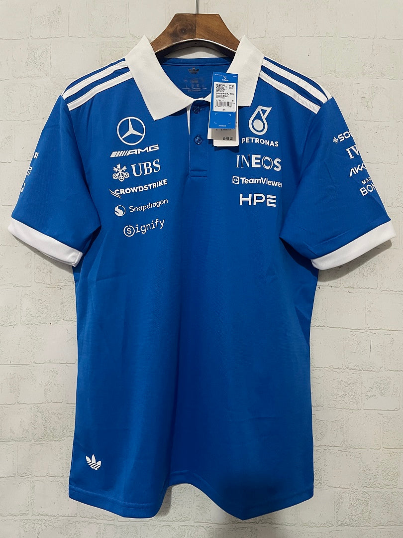 Polo F1 Mercedes-AMG 2026 Azul