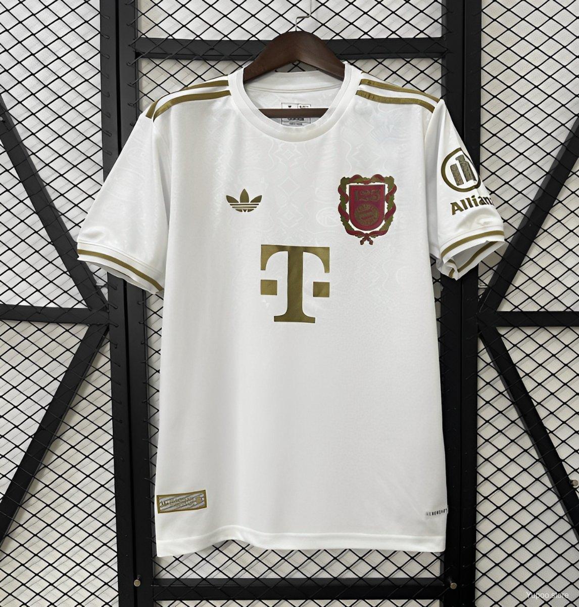 Camisola FC Bayern Munique 2025-26 Edição 125º Aniversario Versão Adepto