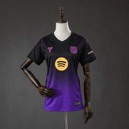 Camisola FC Barcelona 2026-27 Alternativa Roxa Versão Mulher