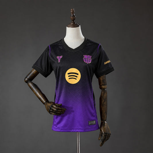 Camisola FC Barcelona 2026-27 Alternativa Roxa Versão Mulher