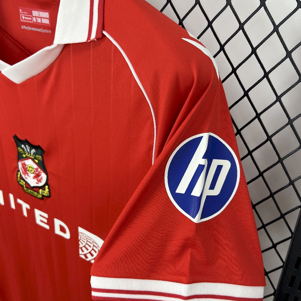 Camisola Wrexham AFC 2025-26 Principal Versão Adepto