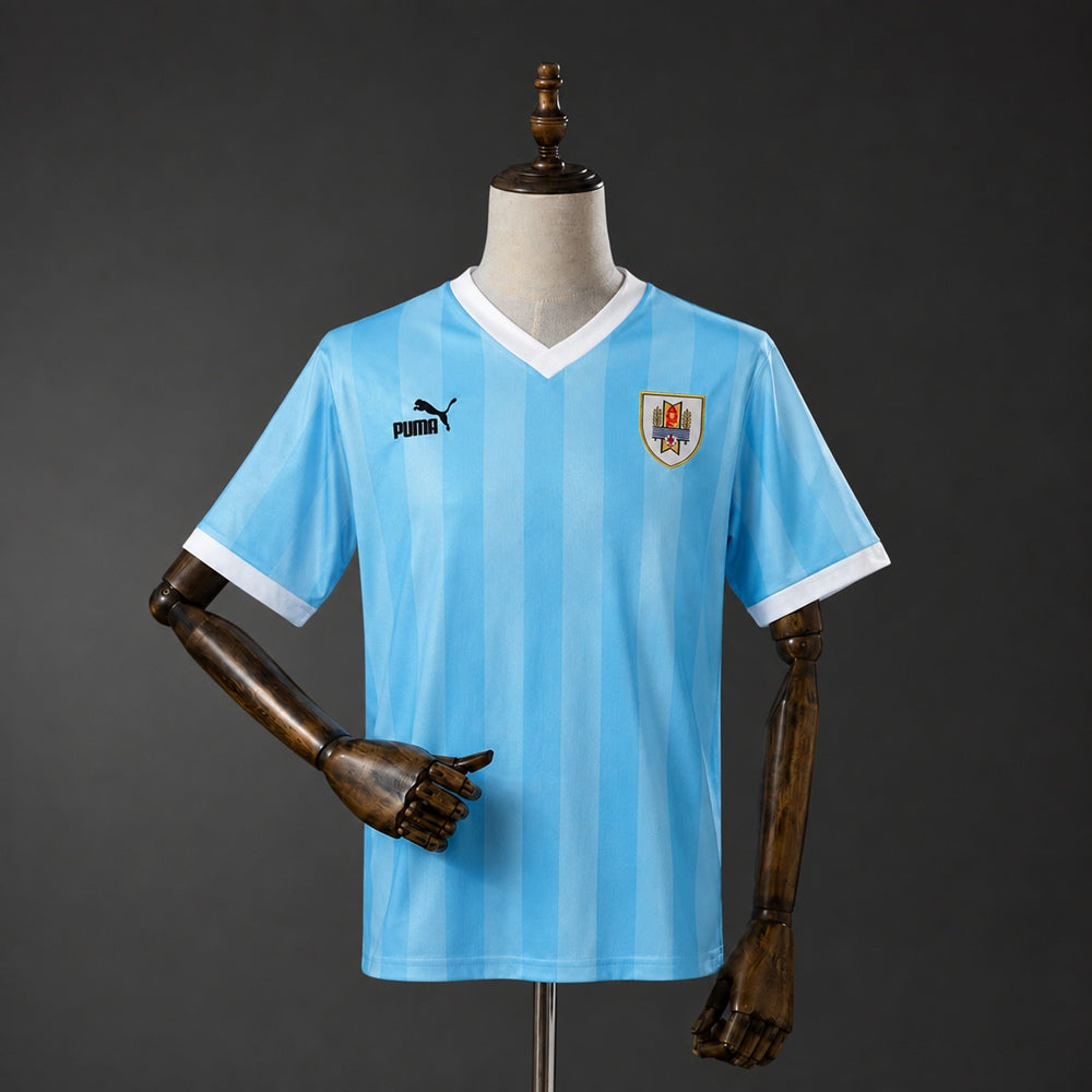 Camisola Uruguai 1990 Principal Versão Adepto
