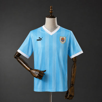 Camisola Uruguai 1990 Principal Versão Adepto