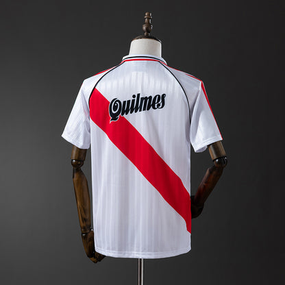 Camisola CA River Plate 1995-96 Principal Versão Adepto