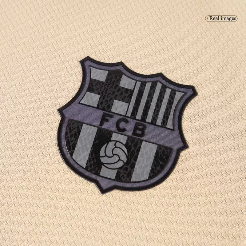 Camisola FC Barcelona 2025-26 Alternativa Amarela UCL Versão Adepto KOUNDE #23