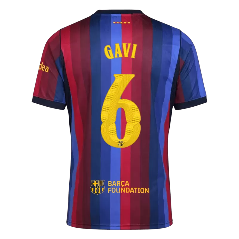 Camisola FC Barcelona 2026-27 Principal UCL Versão Adepto GAVI #6