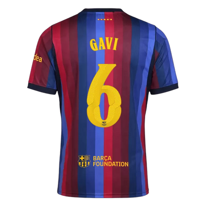 Camisola FC Barcelona 2026-27 Principal UCL Versão Adepto GAVI #6