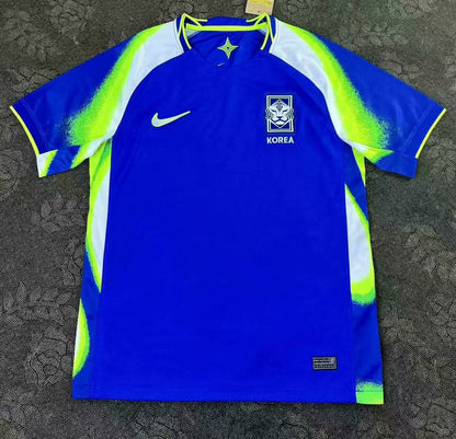 Camisola Coreia do Sul 2025 Alternativa Azul Versão Adepto