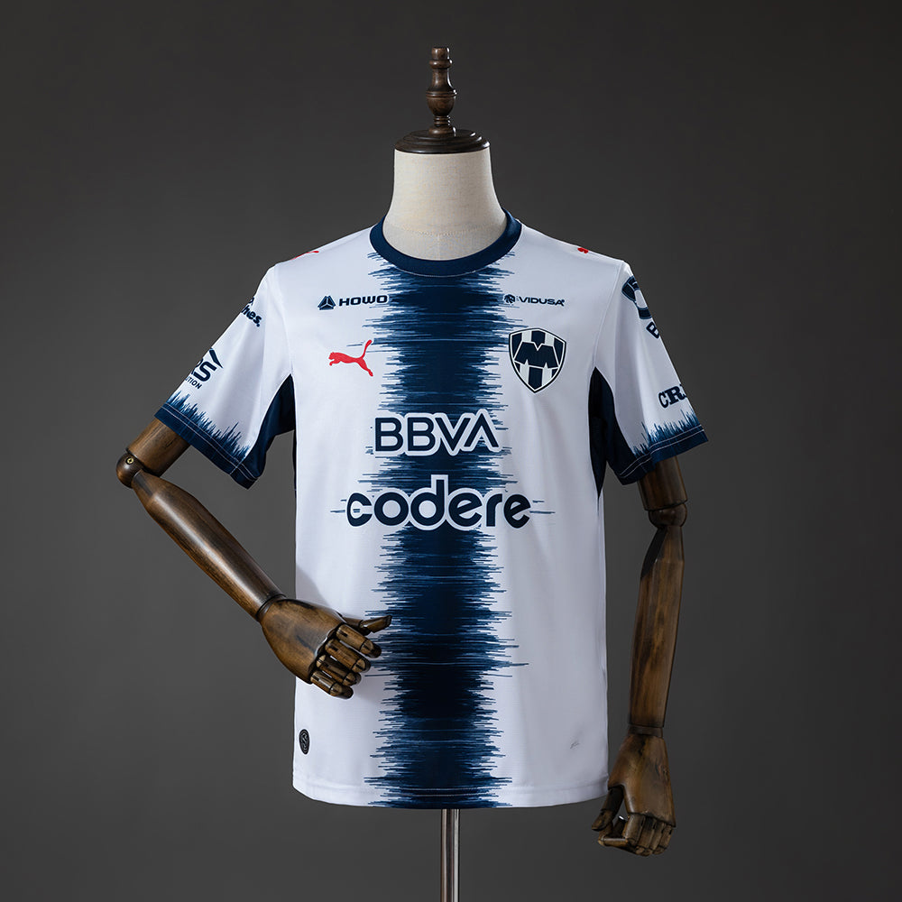 Camisola CF Monterrey 2026-27 Alternativa Branca Versão Adepto