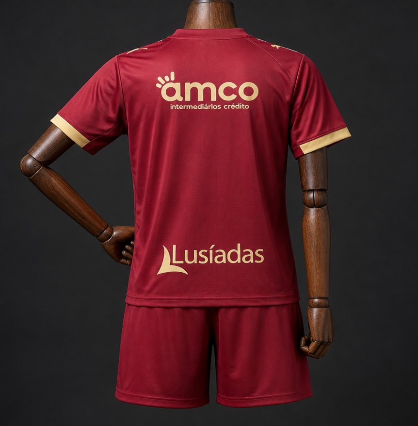 Kit Criança SC Braga 2026-27 Alternativo Vermelho