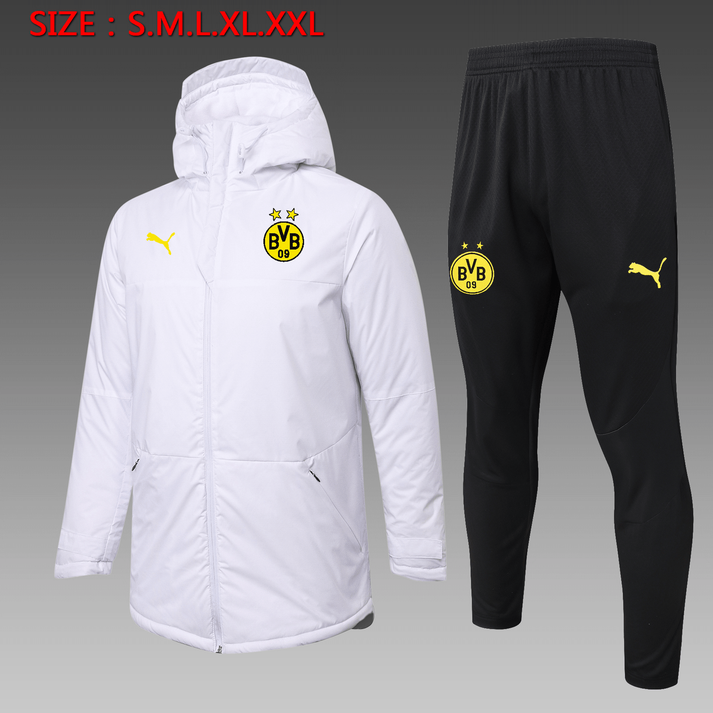 Fato de Treino Borussia Dortmund 2025-26 - Casaco Comprido