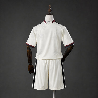 Kit Criança M-UNITED 2026-27 Alternativo Branco