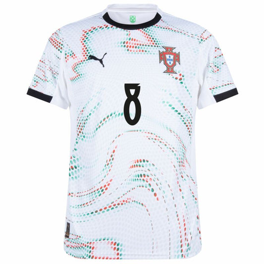 Camisola Portugal 2025 Alternativa Versão Adepto B.FERNANDES #8