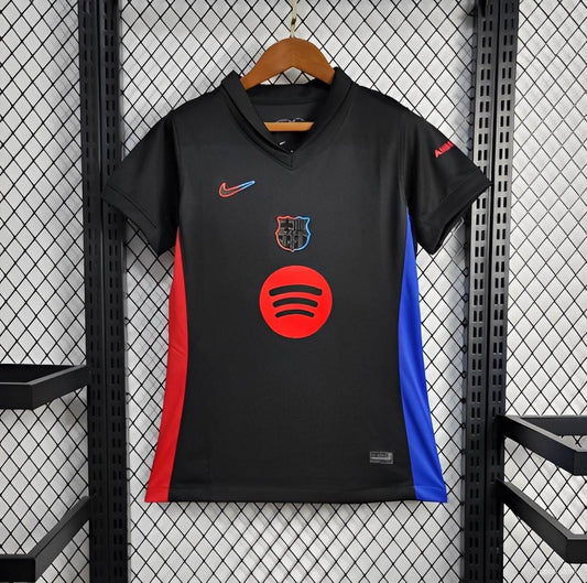 Camisola FC Barcelona 2024-25 Alternativa Preta Versão Mulher