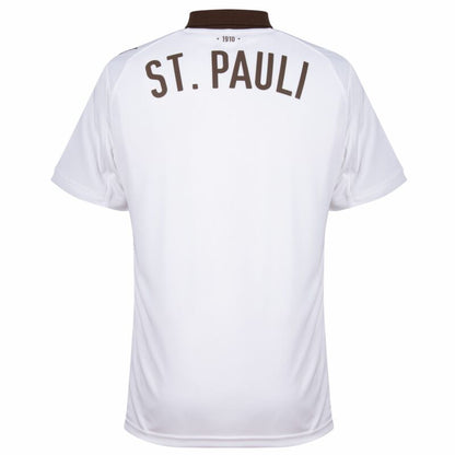 Camisola FC St. Pauli 2025-26 Alternativa Branca Versão Adepto